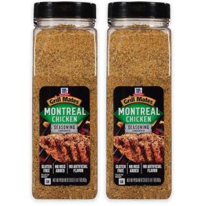 image:imageMcCormick Grill Mates Montreal Chicken Seasoning 23 oz  One 23 Ounce Container of Montreal Chicken Seasoning with Blend of Garlic Onion Black and Red Pepper and Paprika for Meats and Seafood23 Ounce Pack of 2
