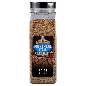 image:imageMcCormick Grill Mates Montreal Steak Seasoning 29 oz  One 29 Ounce Container Montreal Steak Rub Seasoning Ideal for Steaks Ribs Burgers and Vegetables for a Zesty Flavor