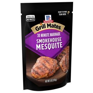 image:imageMcCormick Grill Mates Smokehouse Mesquite 30 Minute Marinade 5 oz5 Ounce