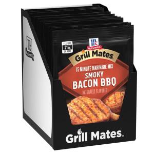 image:imageMcCormick Grill Mates Smoky Bacon BBQ 3In1 Seasoning Mix 1 oz Pack of 12Smoky Bacon BBQ